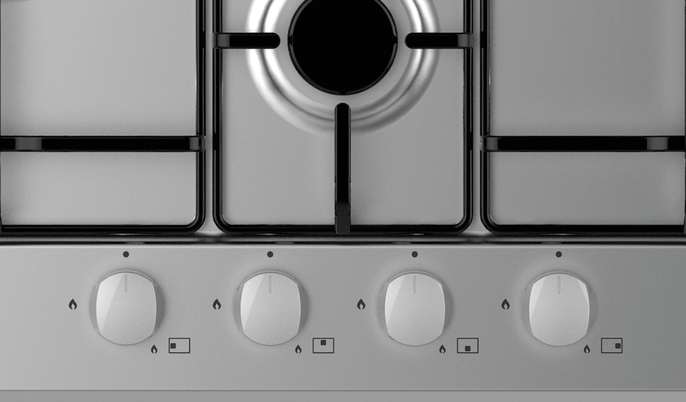 Candy CHW6D4WX Детальное фото товара: Candy CHW6D4WX газовая поверхность