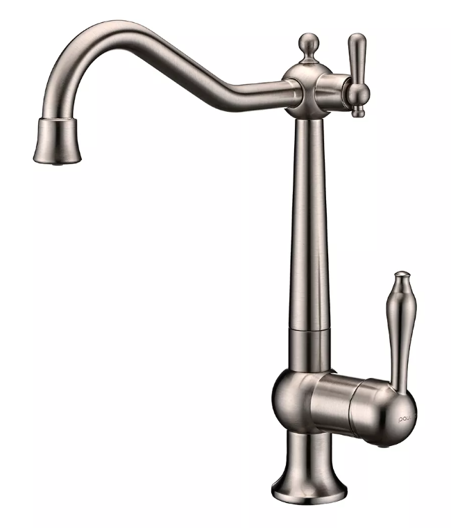 Фото товара: Paulmark RETRO, смеситель, брашированная сталь