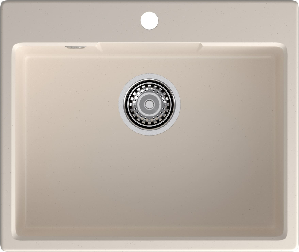 Фото товара: GranFest URBAN GF-UR-658, мойка, гранит, белый