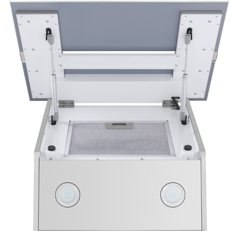 Детальное фото товара: Maunfeld MERSEY 60 Inox Glass white