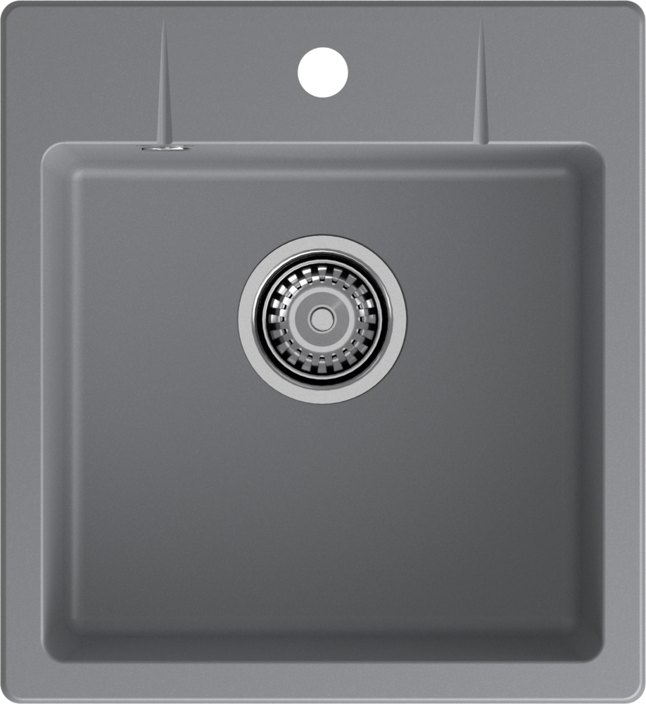 Фото товара: GranFest URBAN 245, мойка, гранит, темно-серый