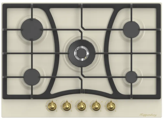 Фото товара: Kuppersberg FS 710 C Bronze газовая поверхность