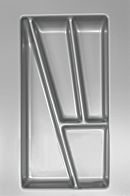 Детальное фото товара: Elco лоток для столовых приборов KO 300, 290*520 мм