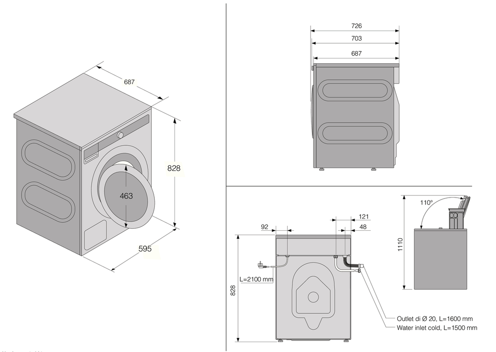 Детальное фото товара: ASKO W5114CXLW
