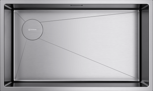 Детальное фото товара: Omoikiri Taki 74-U/IF--L Side IN, мойка, нержавеющая сталь