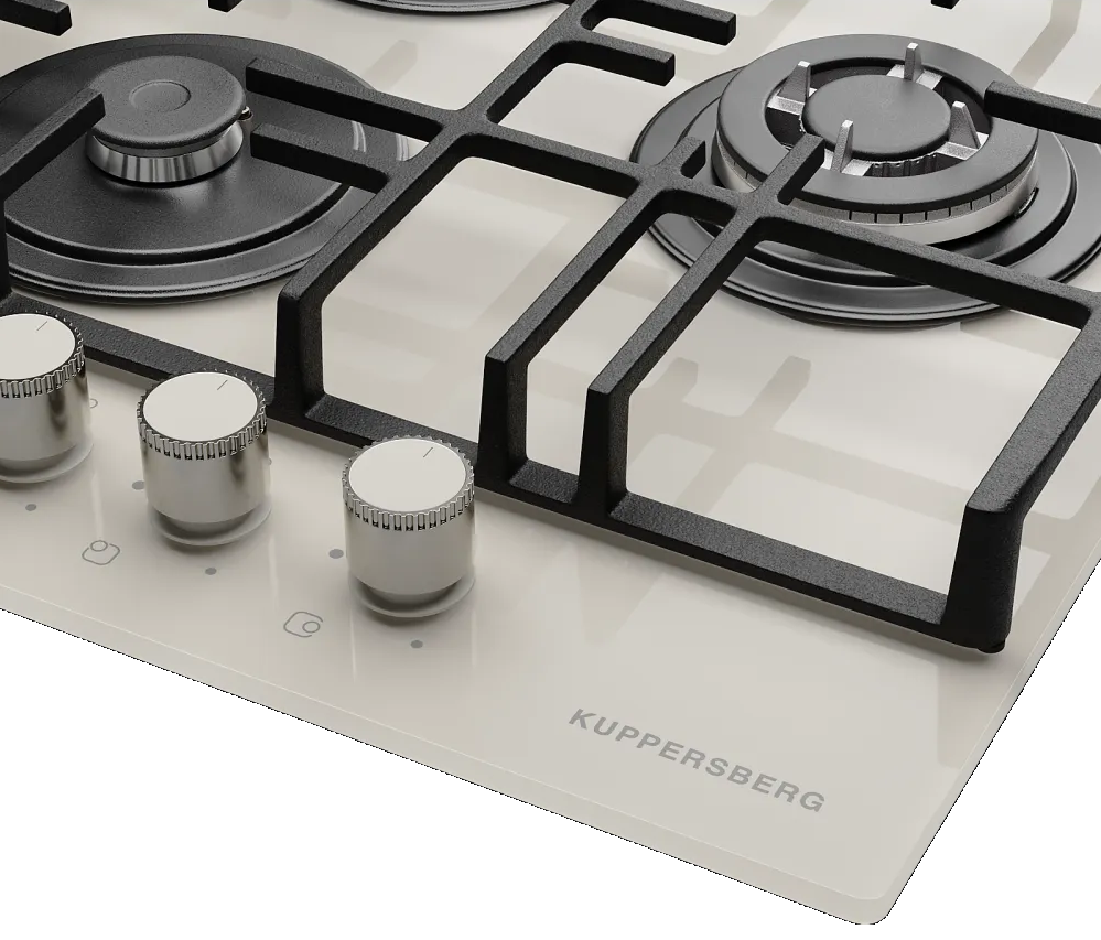 Kuppersberg FG 49 W Детальное фото товара: Kuppersberg FG 49 W газовая поверхность