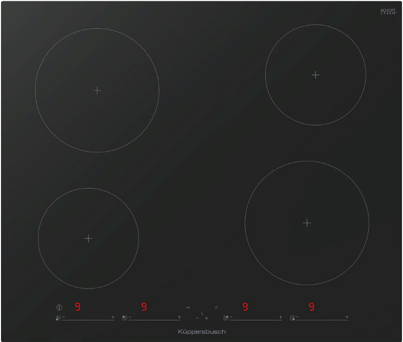 Фото товара: Kuppersbusch KI 6130.0 SR индукционная поверхность