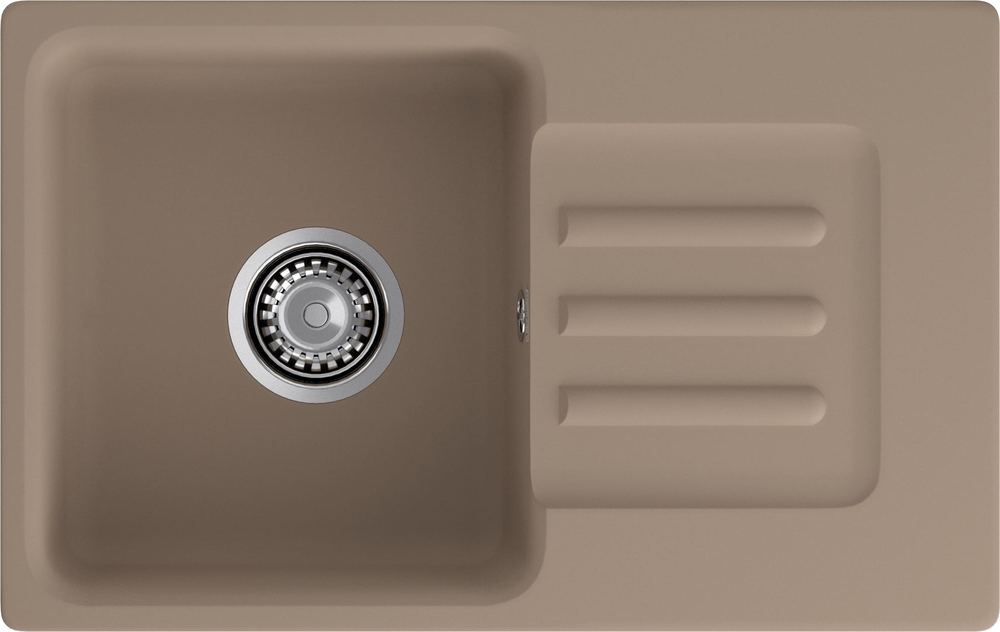 Фото товара: GranFest GF-SMART 680 L, мойка, мрамор, песочный