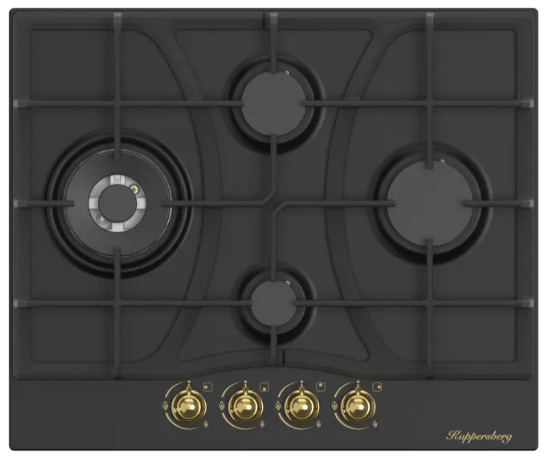 Фото товара: Kuppersberg FS 610 Ant Bronze газовая поверхность