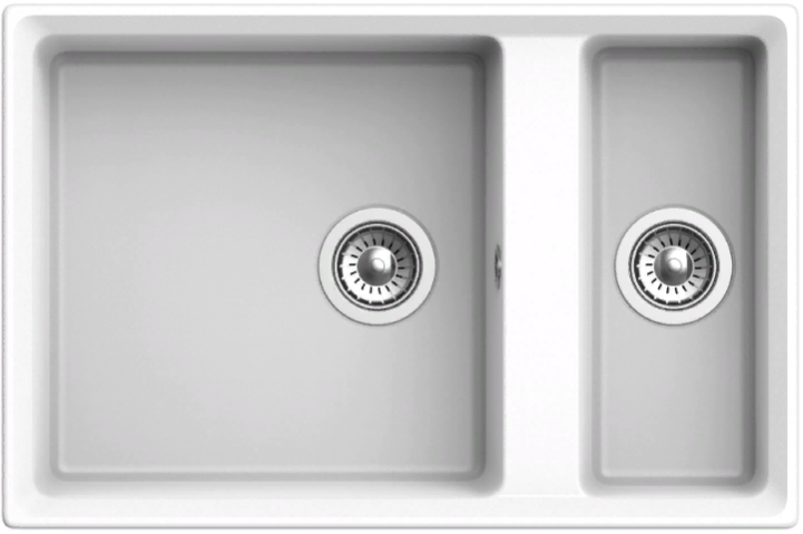 Фото товара: GranFest LEVEL GF-LV-760K, мойка, мрамор, иней