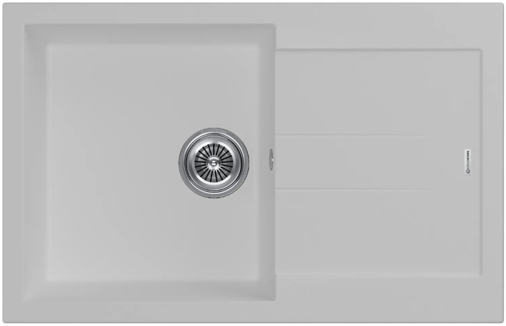 Фото товара: KUCHENSTERN PLAT 50, мойка, гранит, белый