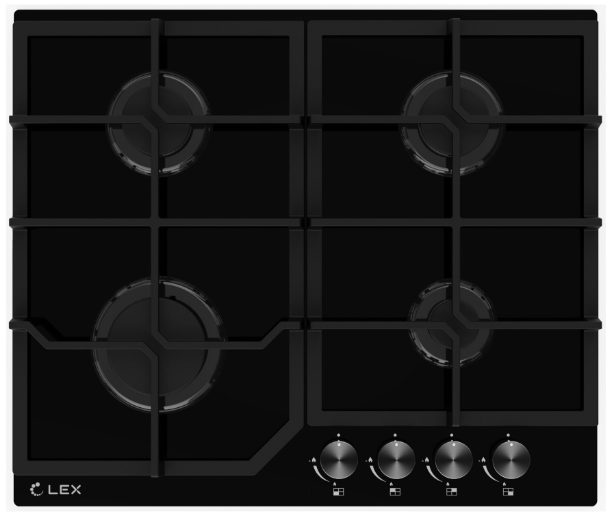 Детальное фото товара: LEX GVG 642 BBL газовая поверхность