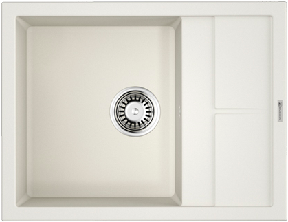 Фото товара: Omoikiri Sumi 65-WH, мойка, гранит, белый