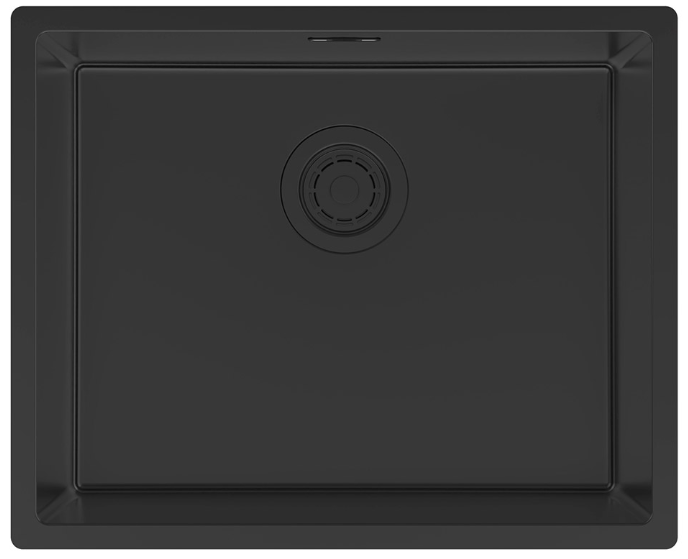 Фото товара: Paulmark LASSAN 54 UNI, мойка, нержавеющая сталь, матовый черный