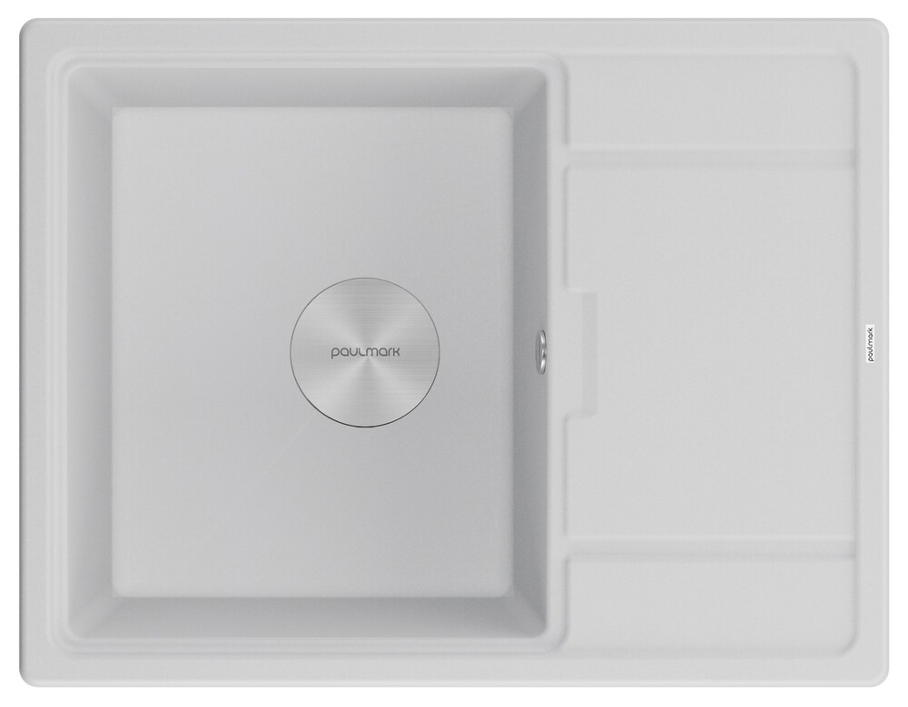 Фото товара: Paulmark FLUGEN 50-650, мойка, гранит, белый