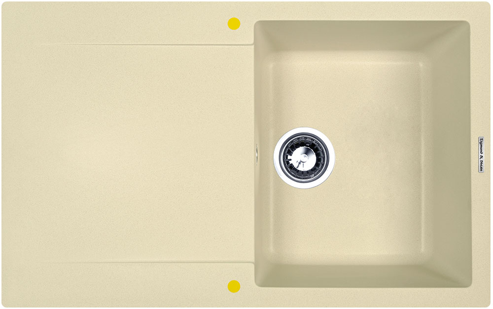 Фото товара: Zigmund & Shtain RECHTECK 775, мойка, молодое шампанское