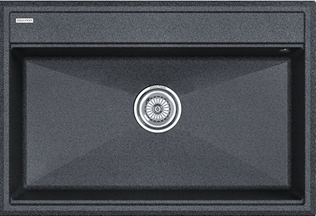 Детальное фото товара: Paulmark STEPIA 80, мойка, гранит, графит