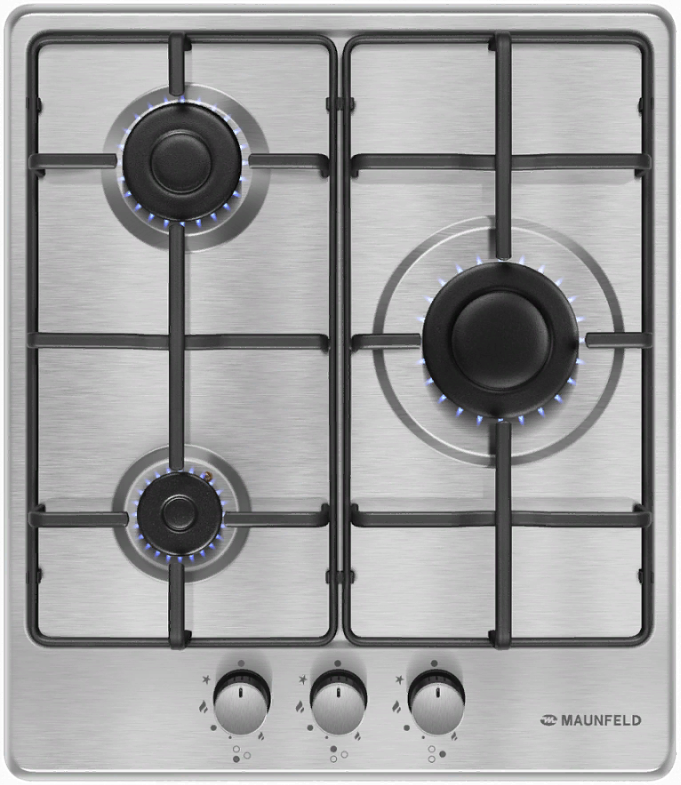 Фото товара: Maunfeld EGHS.43.3STS-ES/G газовая поверхность