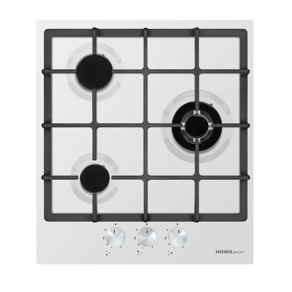 Фото товара: HOMSair HGE433TGCWH газовая поверхность