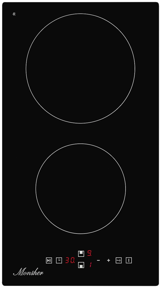 Детальное фото товара: Monsher MHE 33 стеклокерамическая поверхность