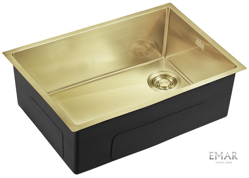 Фото товара: Emar EMB-660(UN) PVD Matt Gold, мойка, матовое золото