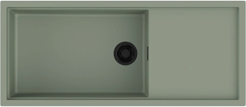 Фото товара: Omoikiri Sintesi 116-WG, мойка, керамика, wind green