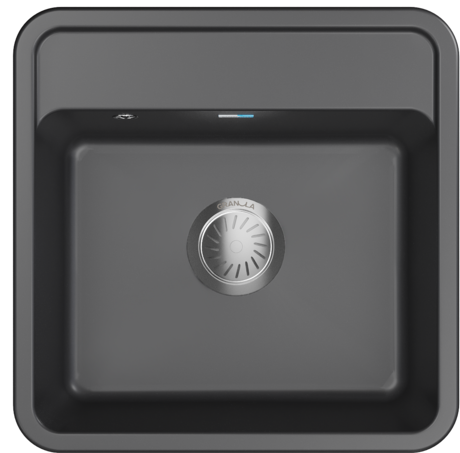 GRANULA 5001 мойка, гранит, черный Фото товара: GRANULA 5001 мойка, гранит, черный