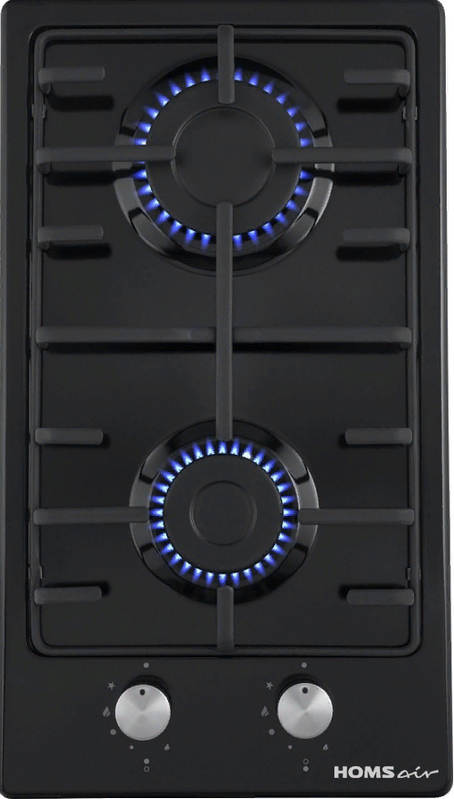 Детальное фото товара: HOMSair HGE323GCBK газовая поверхность