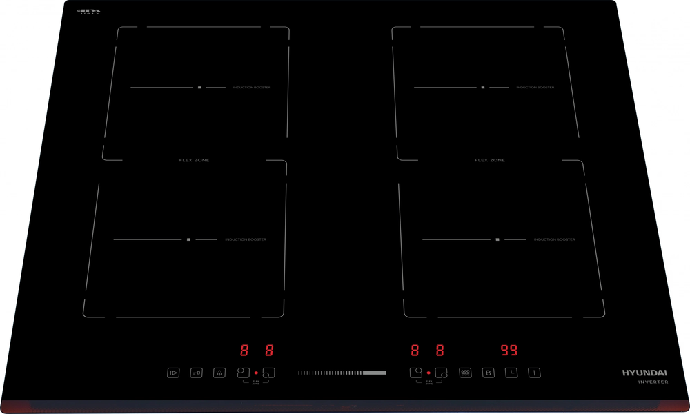 Детальное фото товара: Hyundai HHI 6772 BG индукционная поверхность