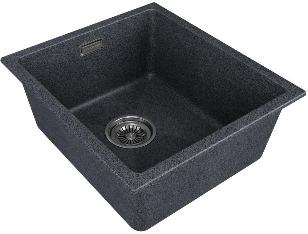 Детальное фото товара: Paulmark LUMI 41UNI, мойка, гранит, графит
