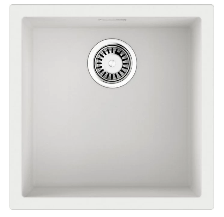 Фото товара: Omoikiri Yamakawa 45T-Integra-WH, мойка, гранит, белый