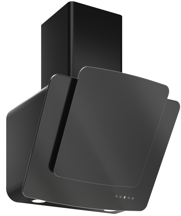 Фото товара: Elikor Кварц 60П-1000-Е4Д черный/черное стекло