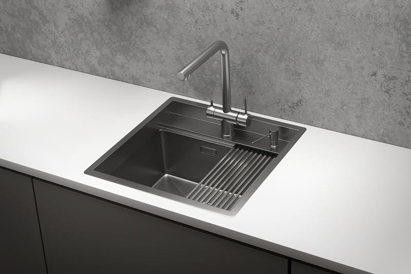 Фото товара: GRANULA 5051 мойка, сталь сатин