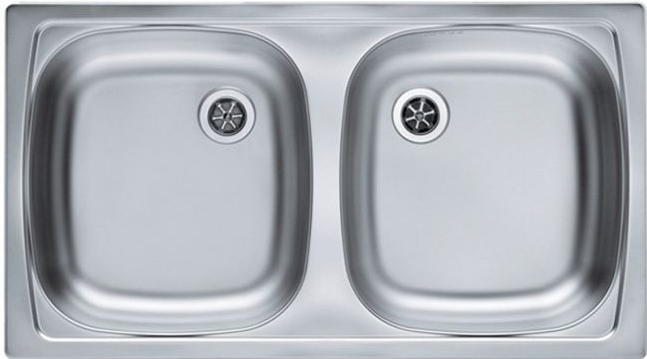 Фото товара: ALVEUS BASIC 160 LEI-60, мойка, нержавеющая сталь (в комплекте с сифоном 1071240)