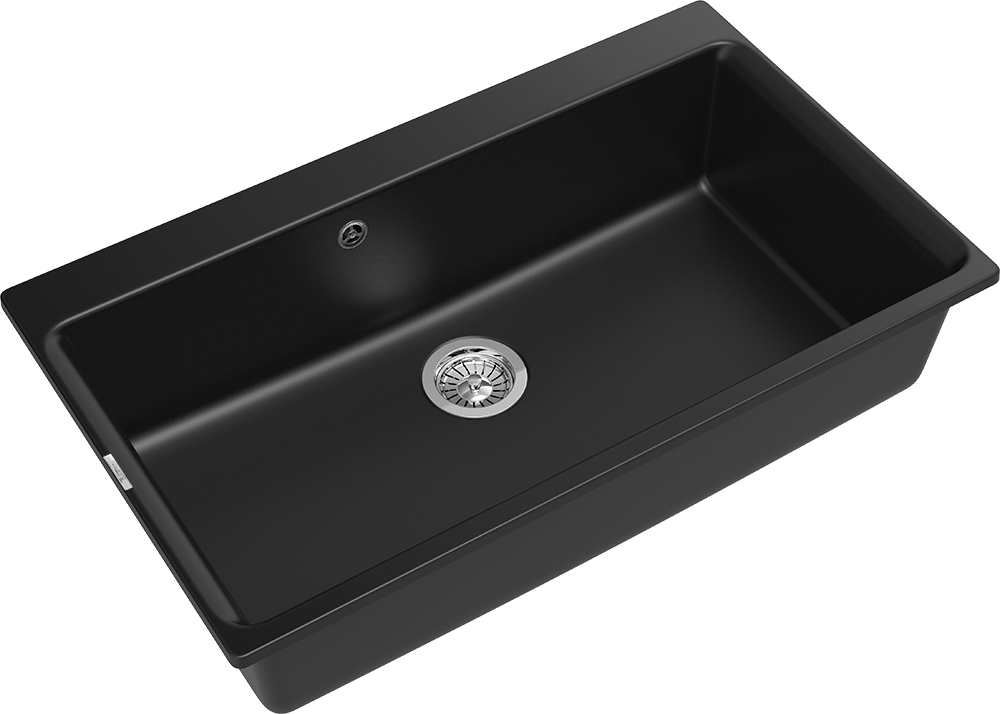 Детальное фото товара: Rivelato AXEL Х-90 antracite, мойка, гранит, антрацит