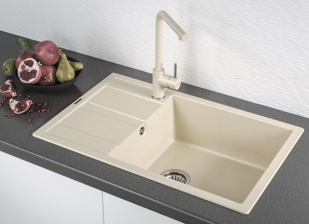 Детальное фото товара: Schock Optima 60D Max, мойка, гранит, альпина
