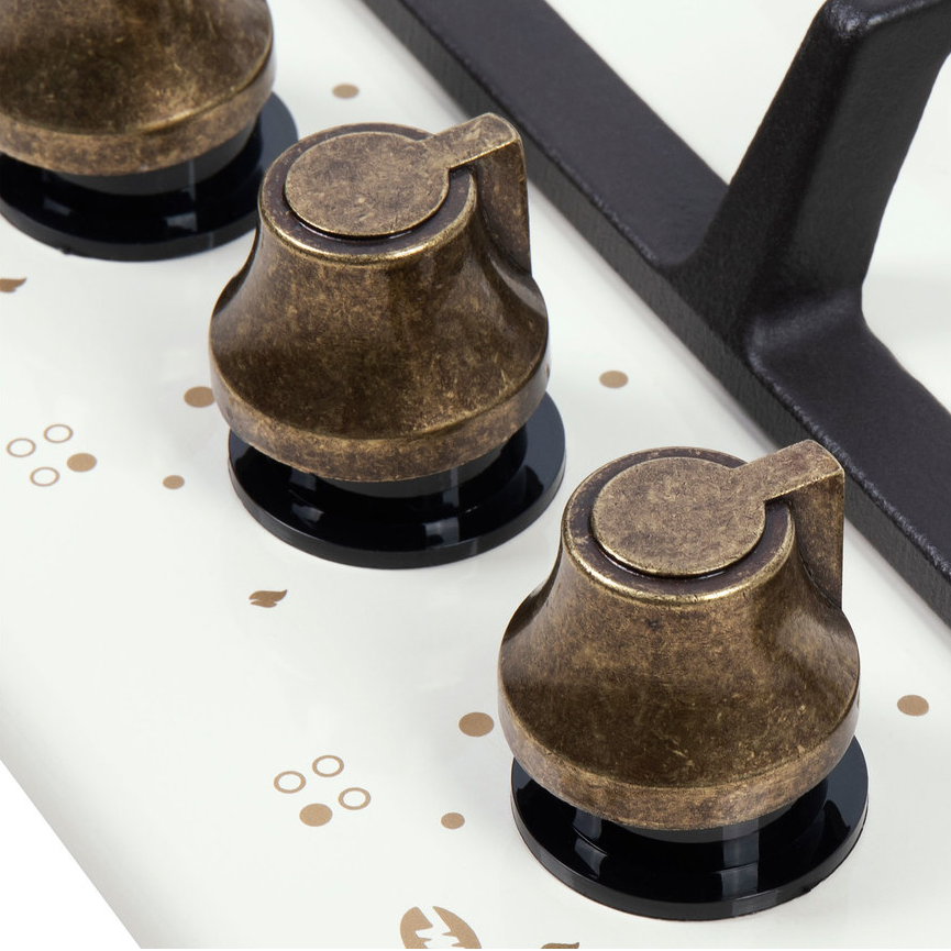 Maunfeld EGHE.64.43CBG.R/G Детальное фото товара: Maunfeld EGHE.64.43CBG.R/G газовая поверхность