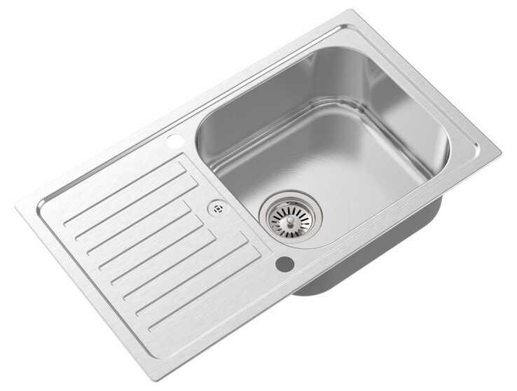 Детальное фото товара: Oulin OL-101Y, мойка, нержавеющая сталь