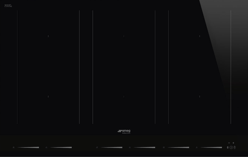 Фото товара: Smeg SIM1864D индукционная поверхность