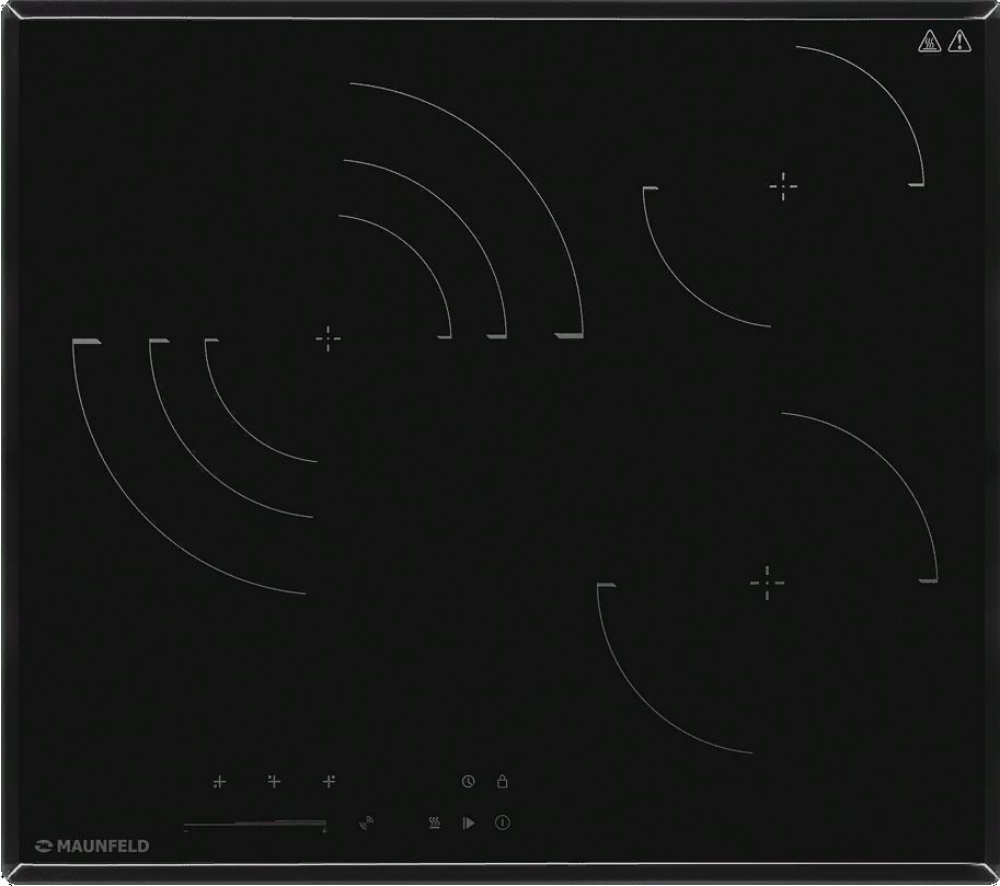 Фото товара: Maunfeld CVCE593STBK LUX стеклокерамическая поверхность