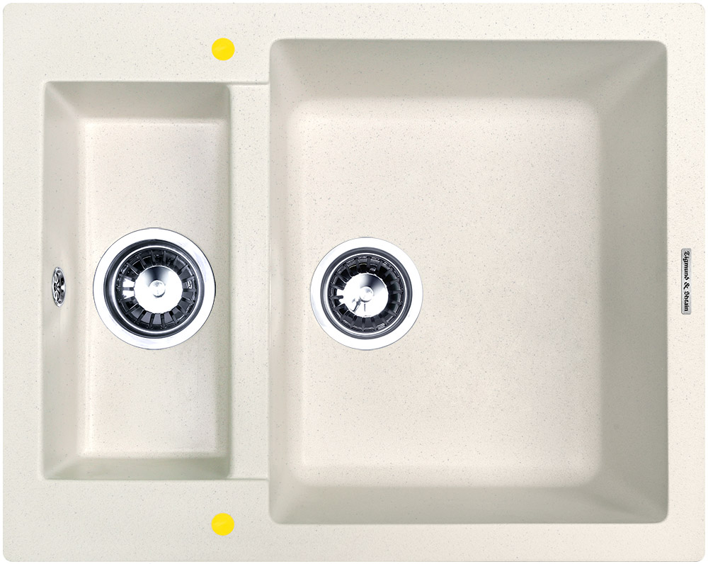 Фото товара: Zigmund & Shtain RECHTECK 600.2, мойка, каменная соль  