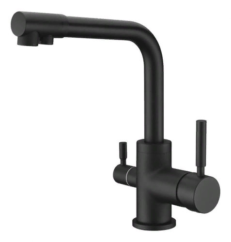 Детальное фото товара: Emar EC-3003N black, смеситель, черный