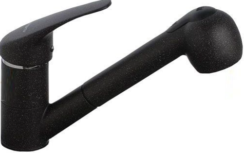 Фото товара: ALVEUS GENESIS GM 220 G55 AQ, смеситель, гранит, черный