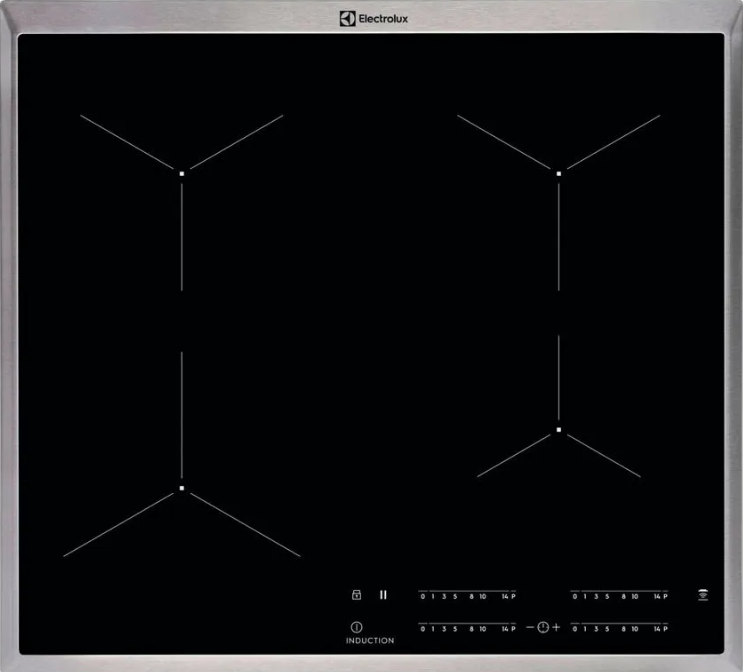 Фото товара: Electrolux EIT60443X индукционная поверхность