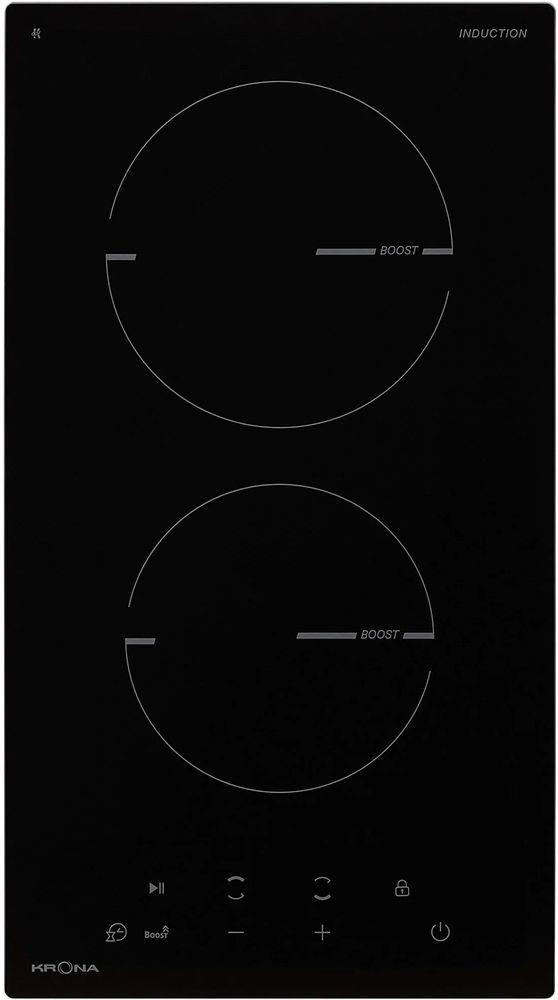 Фото товара: Krona MAGIER 30 BL 2BTK индукционная поверхность
