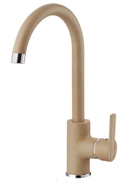 Фото товара: ALVEUS GENESIS TONIA G55 BEIGE, смеситель, гранит, бежевый