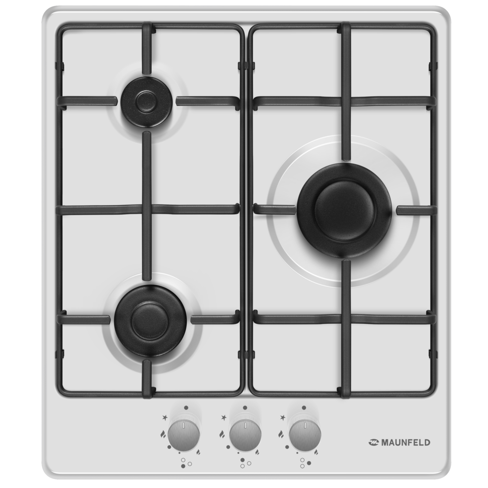 Детальное фото товара: Maunfeld EGHE.43.3STS-EW газовая поверхность