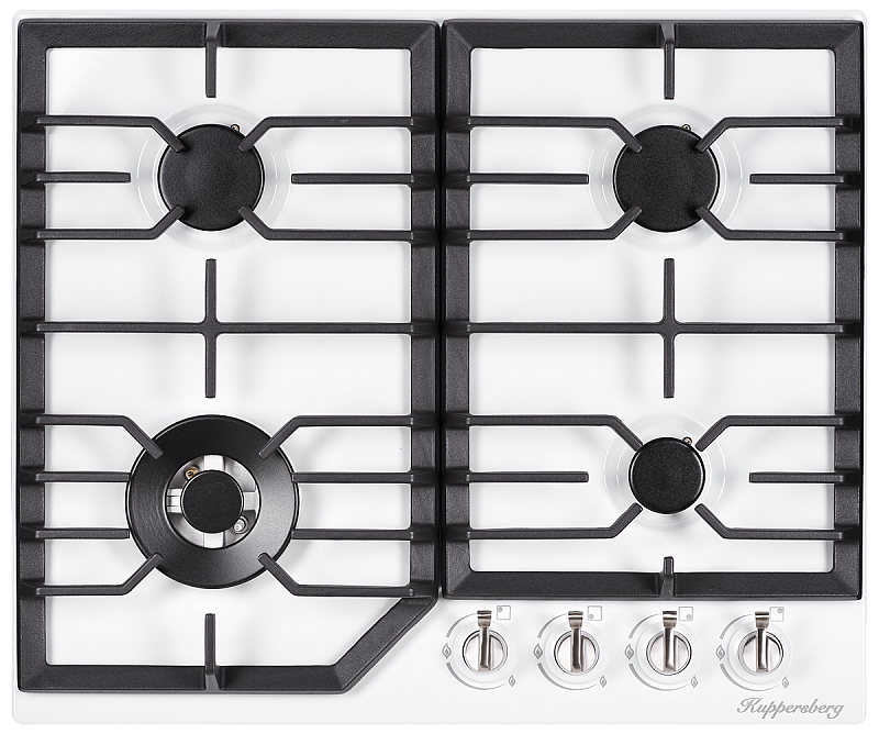 Фото товара: Kuppersberg FS 603 W Silver газовая поверхность