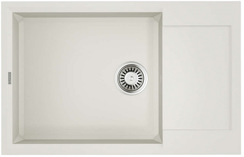 Фото товара: Omoikiri Sakaime 78-LB-WH, мойка, гранит, белый