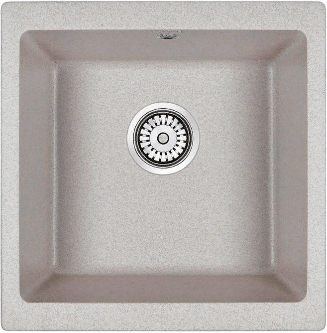 Детальное фото товара: Paulmark GERA 50, мойка, гранит, серый